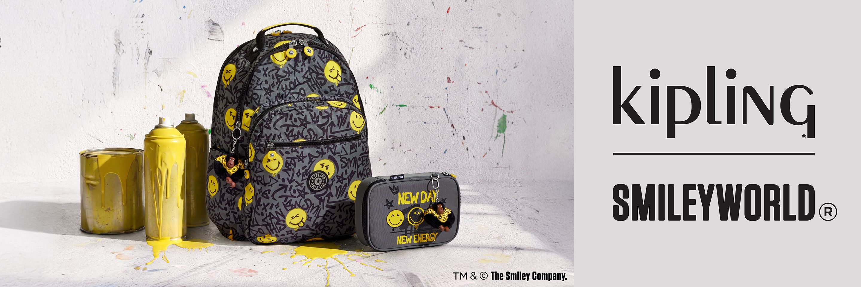 コラボコレクション「Kipling x SmileyWorld」