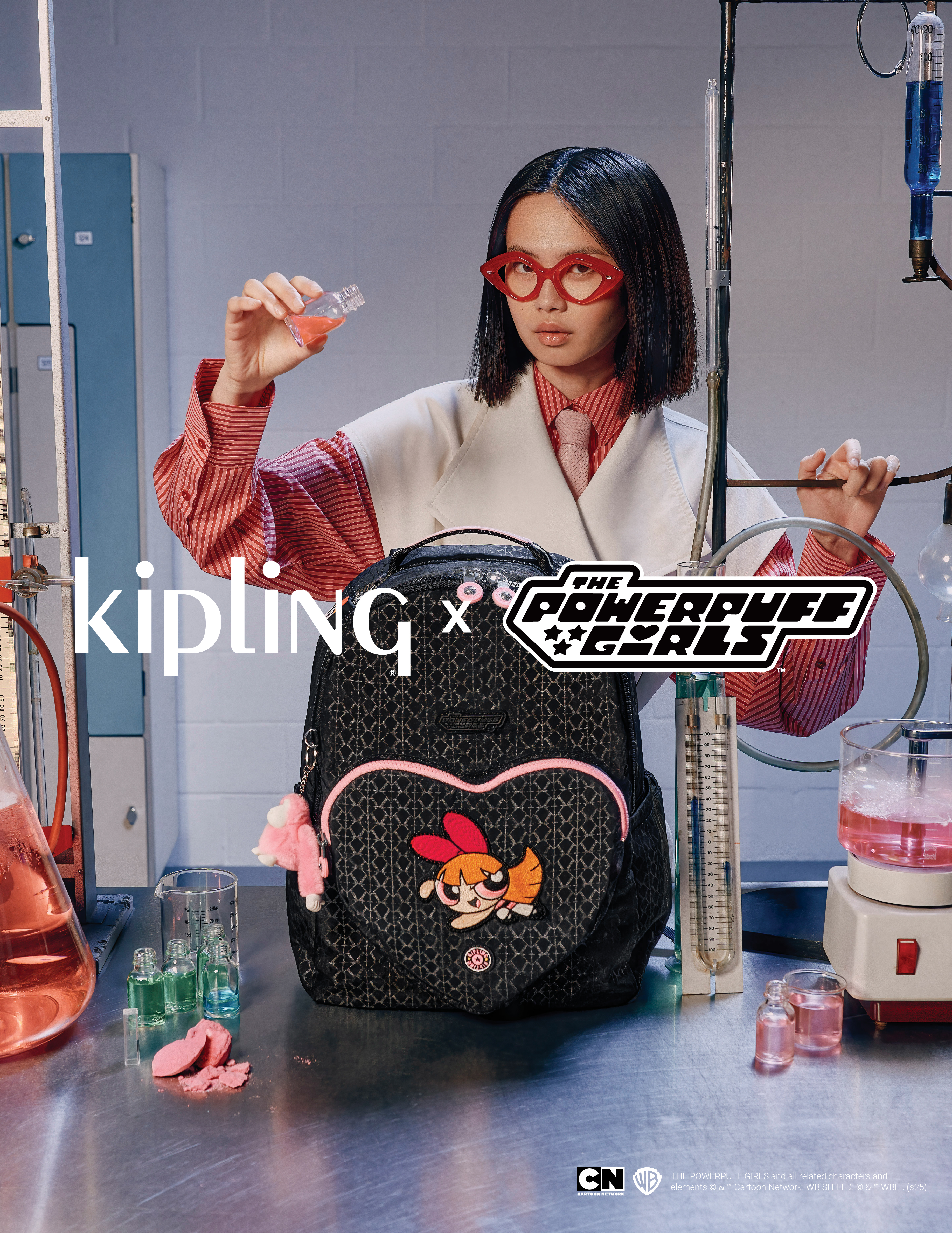 ラボで生まれた最高傑作！？kipling x The Powerpuff Girls